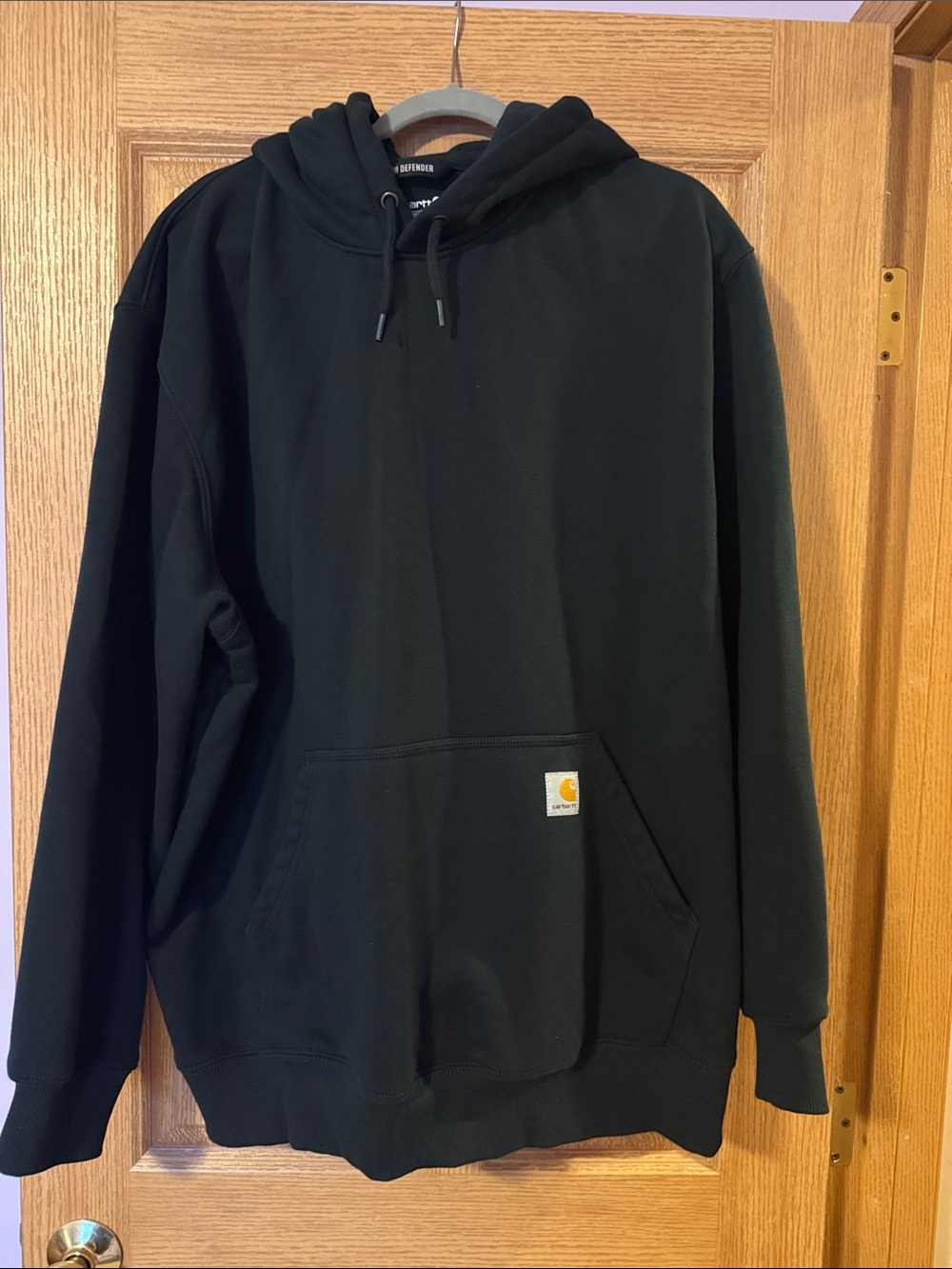 Carhartt Men’s Black Crewneck Hooded Sweatshirt